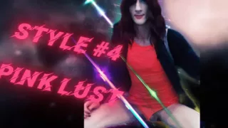 Style No4 Pink Lust. "pink Dress. Dark Thoughts. Dirty Fingers.