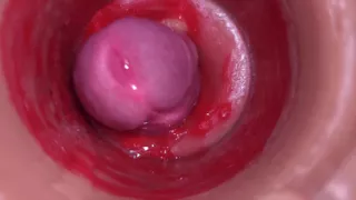 Super Cum in Vagina. Excellent Internal Camera. 4K