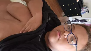 Nerdy Girl Big18ebony Masturbation Compilation