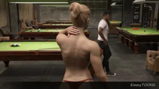 AWAM - Sex scene - Husband shares cheating wife with his best friend - DP ANAL - kimmytoons-1