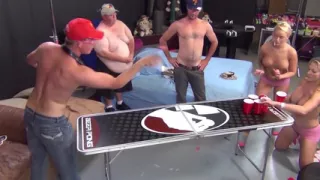 Pong Party Turns Into a Reverse Gang Bang