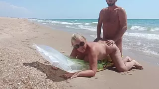 Again Fuck Stepmom On The Beach