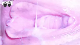 pink tight virgin pussy creampie close up