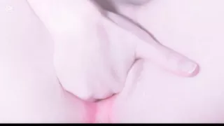 pink pussy masturbation solo squirting
