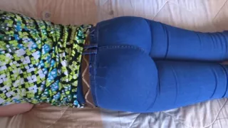 Stepmother Gives Me Permission to Jerk off Watching Her Show off, I Want to Fuck Her