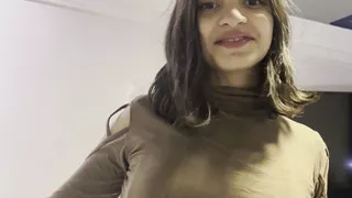 White slut makes my dick a pogo stick