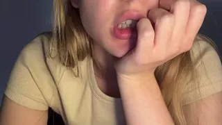 Riding the dildo and pussy fucking