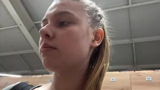 Masturbate in the gym so hard in public