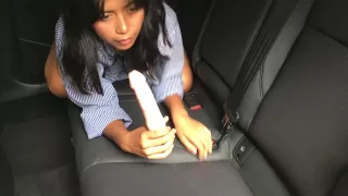 Verified Amateurs In I Masturbate In The Uber With My Big Dildo