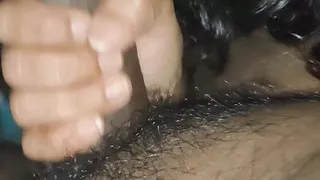 Riya Takes Big Dick Blowjob at Night