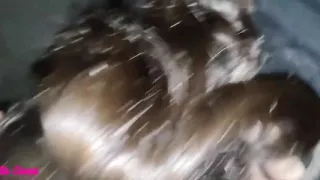 Cheating Wife Fucked by a Stranger in the Parking Lot After the Club