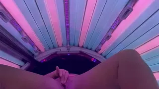 Fingered Myself on the Sunbed