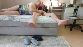 Mother-in-law gives blowjob and I cum