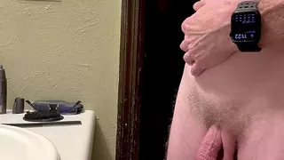 My Soft Cock and Balls While Getting Ready for the Day - I Love Soft Cocks and Low Hanging Balls