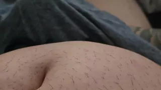 Step mom hand slip under step son underwear touching his dick