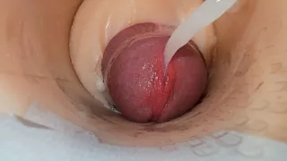 Camera Deep Inside Tight Pussy Captures Huge Cum Explosion