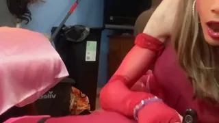 Sexy Me, Wearing Burgundy