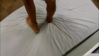 Multiple Real Orgasms Chubby Wife and Boy Watched by Husband