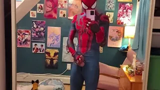Spidey Got A Little Too Horny Before Bed