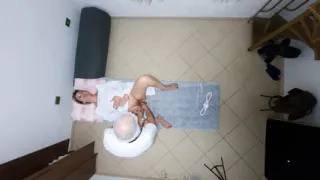 She has several in the doctor's anal creampie.