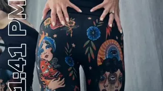 A girl teases you in the locker room