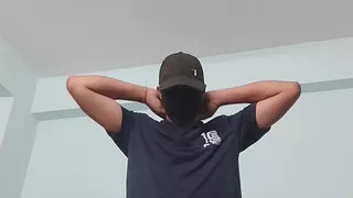 Collage gay botm boy showing his ass