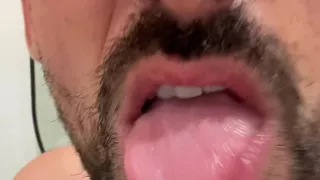 Hot daddy jerks off and busts a thick load.