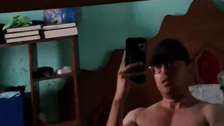 Cumming in slow motion infront of my mirror