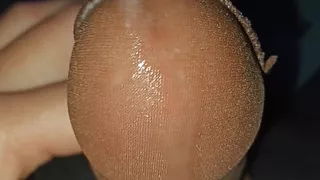 Cumming inside high spandex tights