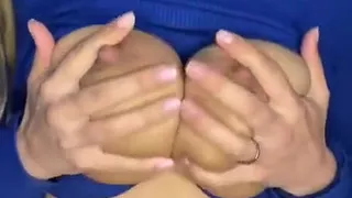 Milck Boobs Play Cont Down From Ten to 1