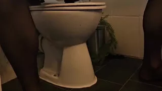 Sissy in Stockings Rides Her Dildo Pt2