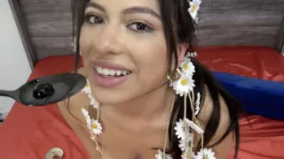 Hot Girl Applies for Server Sucks Down Spunk Instead