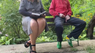 My stepmother helps me prepare for my literature exam