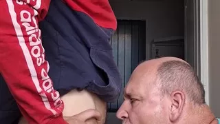 Honza Bareback Gay Anal Cum Inside Chubby Daddy Ass