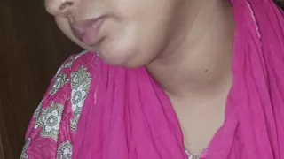 This morning, I poured a large glass of milk into my wife's hand.