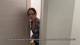 Stepmother Caught Her Stepson with Her Panties, Had to Fuck Her