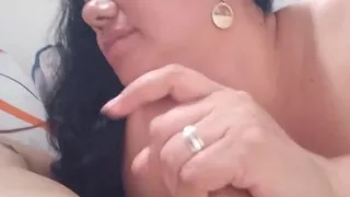 Spectacular Deep Throat Blowjob
