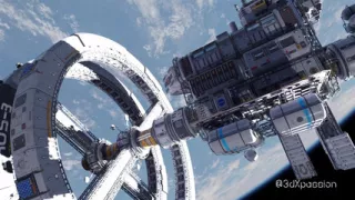 Nexus 3 Orbit Meta. 3D animation fuck on a space station with sexy blonde