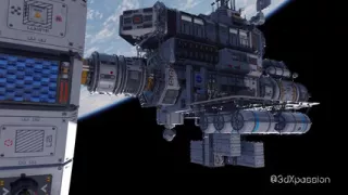Nexus 3 Orbit Meta. 3D Animation Fuck on a Space Station with Sexy Blonde