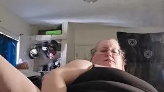 My Big Belly Shaking From an Orgasm