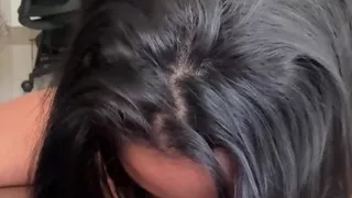 I record myself while I give a delicious blowjob -amateur couple- nysdel