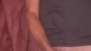 Straight hottie roommate caught jerking off and lets you stay to watch