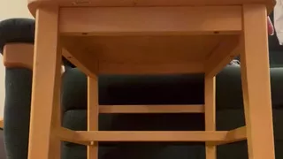 Huge Shooting Squirts with My Purple V-soaking the Floor