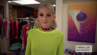 Petite Blonde Tallie Lorraine Hooks Up With Bryan Gozzling!