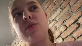 Public natural tits play and Nipple clamps