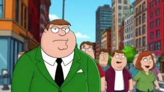 Cuckold's Sexual Fantasies. Cartoon. Parody