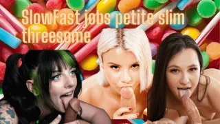 Slowfast Jobs Petite Slim Kiara Cole, Kitty Cam, Liz Jordan, Luna Fae