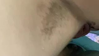 Wife's juice pussy and ass