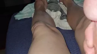 Long Milking Playing With my Feet and Arches and Mushroom Head