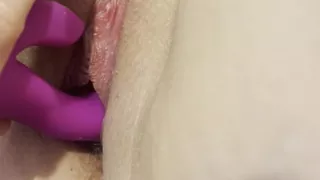 Pussie wank before pie